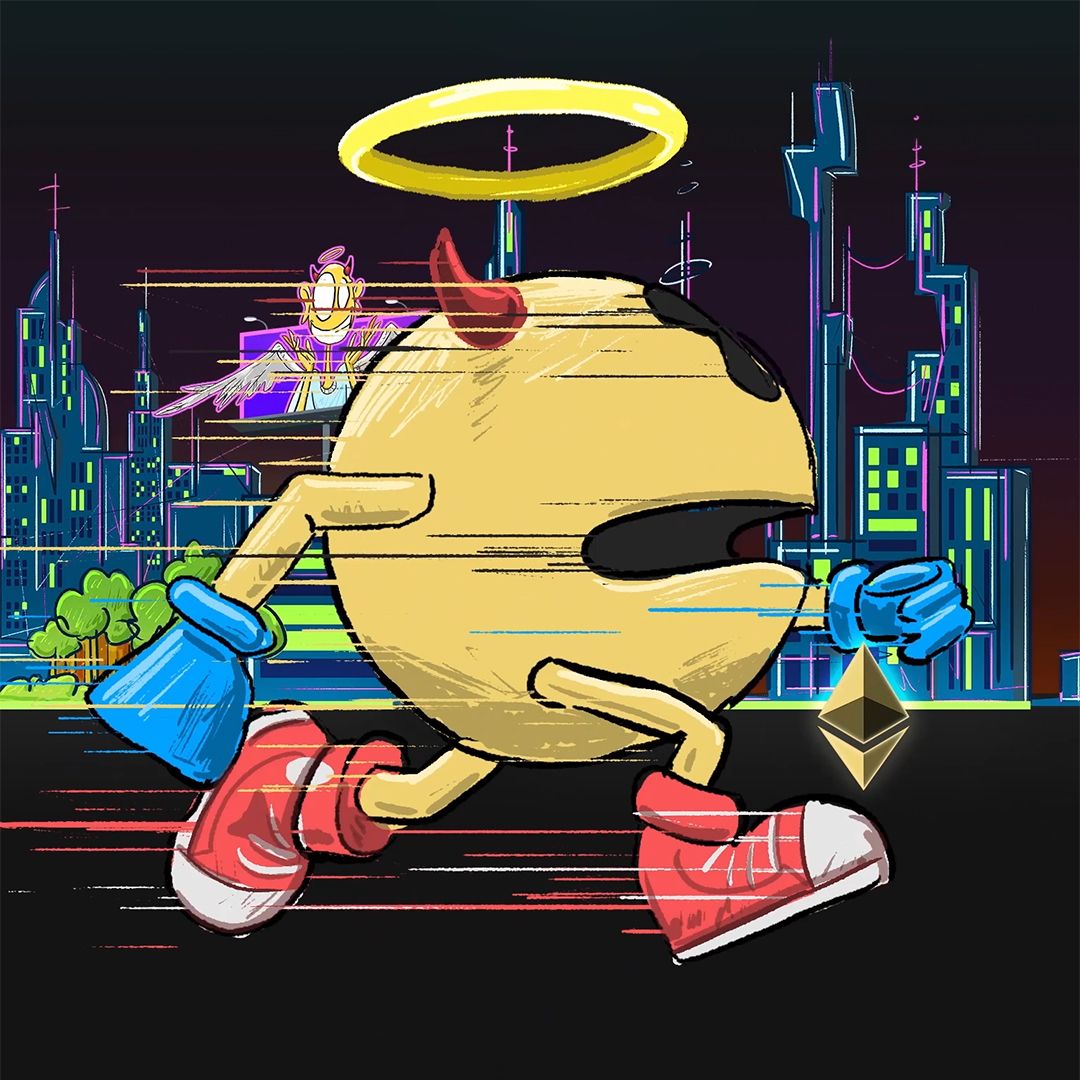 'Pacman' Gobbled NFT Sales With Blur