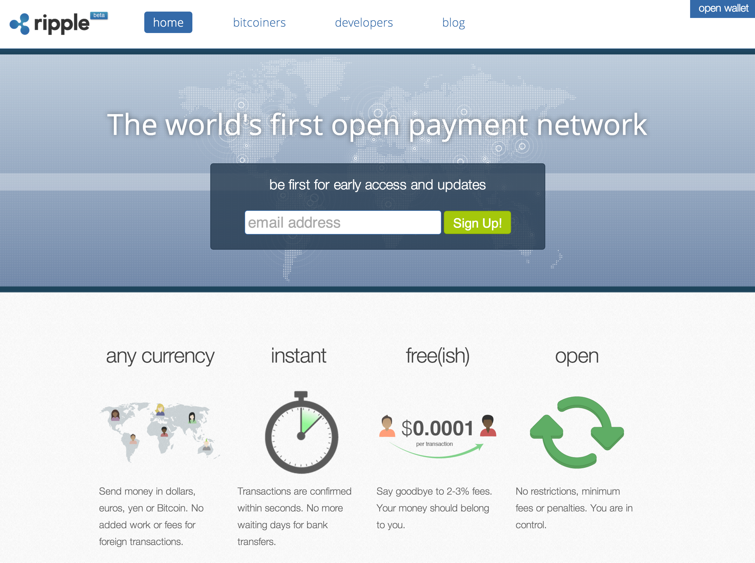 Ripple turns on giveaway faucet