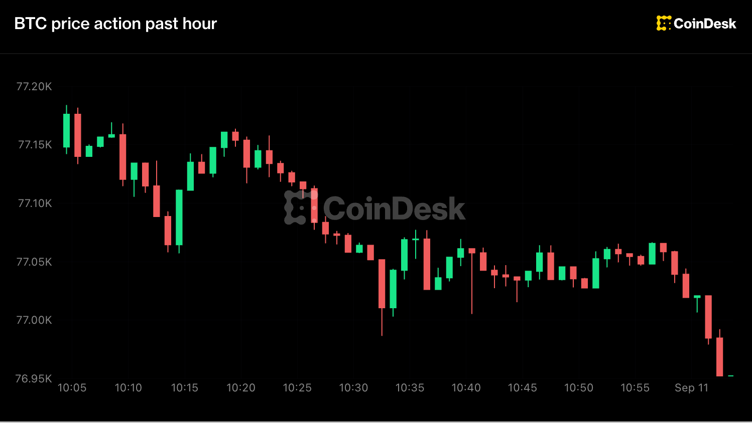 Live updates: Bitcoin sinks to $77,000 as CPI lands with hike odds near 70%