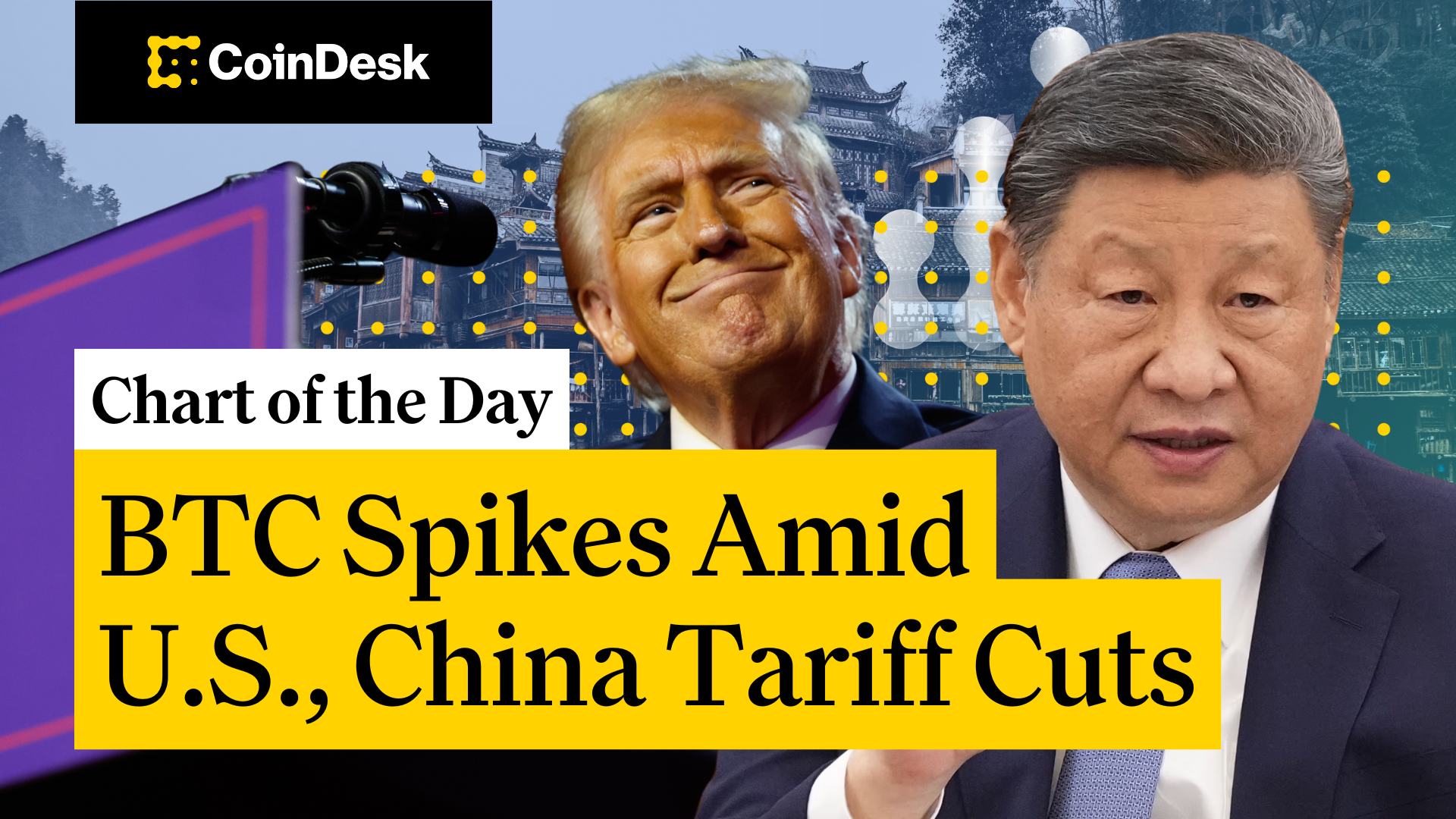 Bitcoin Spikes $105K as U.S., China Pause Trade War with Tariff Cuts