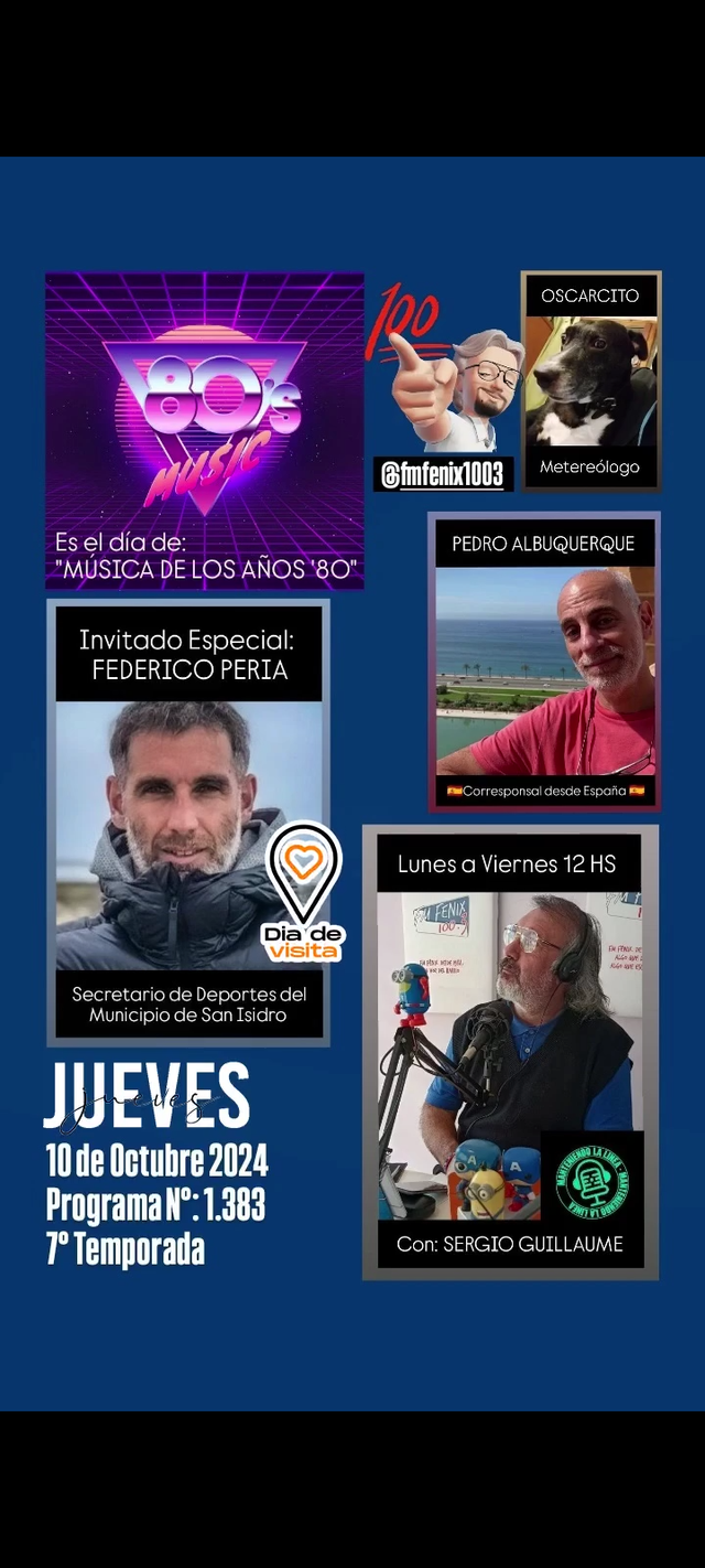 ▶️PROGRAMA N°: 1.383 - MANTENIENDO LA LÍNEA 📻 - Jueves 10 de Octubre 2024 - Radio Fenix FM 100.3 - Martínez - San Isidro 