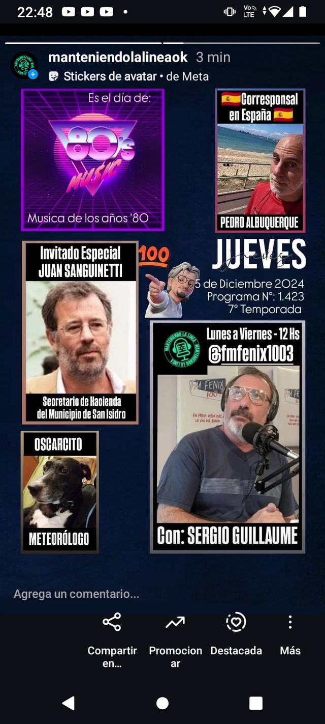 ▶️PROGRAMA N°: 1.423 - JUEVES 5 DE DICIEMBRE 2024 - MANTENIENDO LA LÍNEA 📻