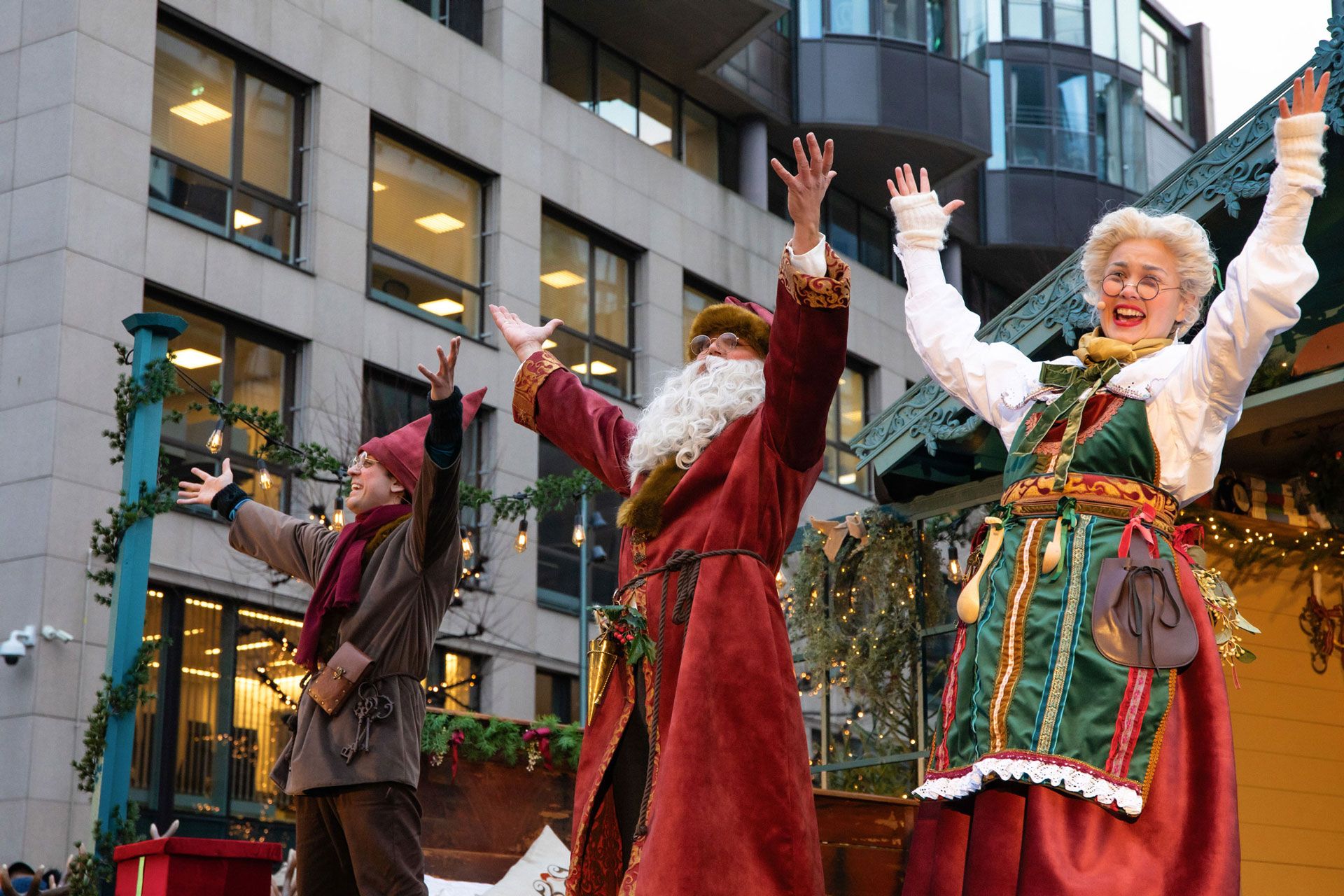 Julen på Aker Brygge