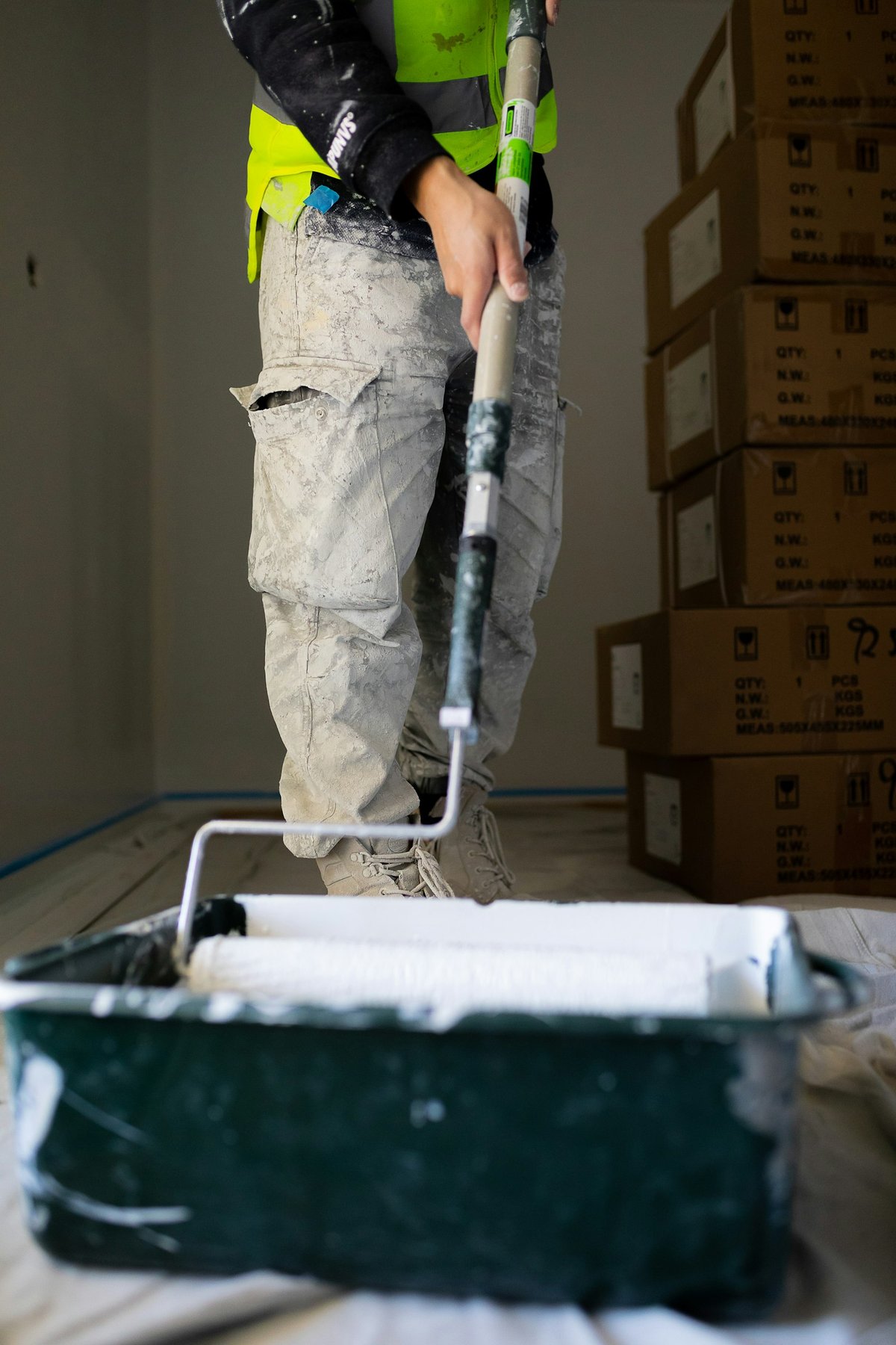 Commercial painting work