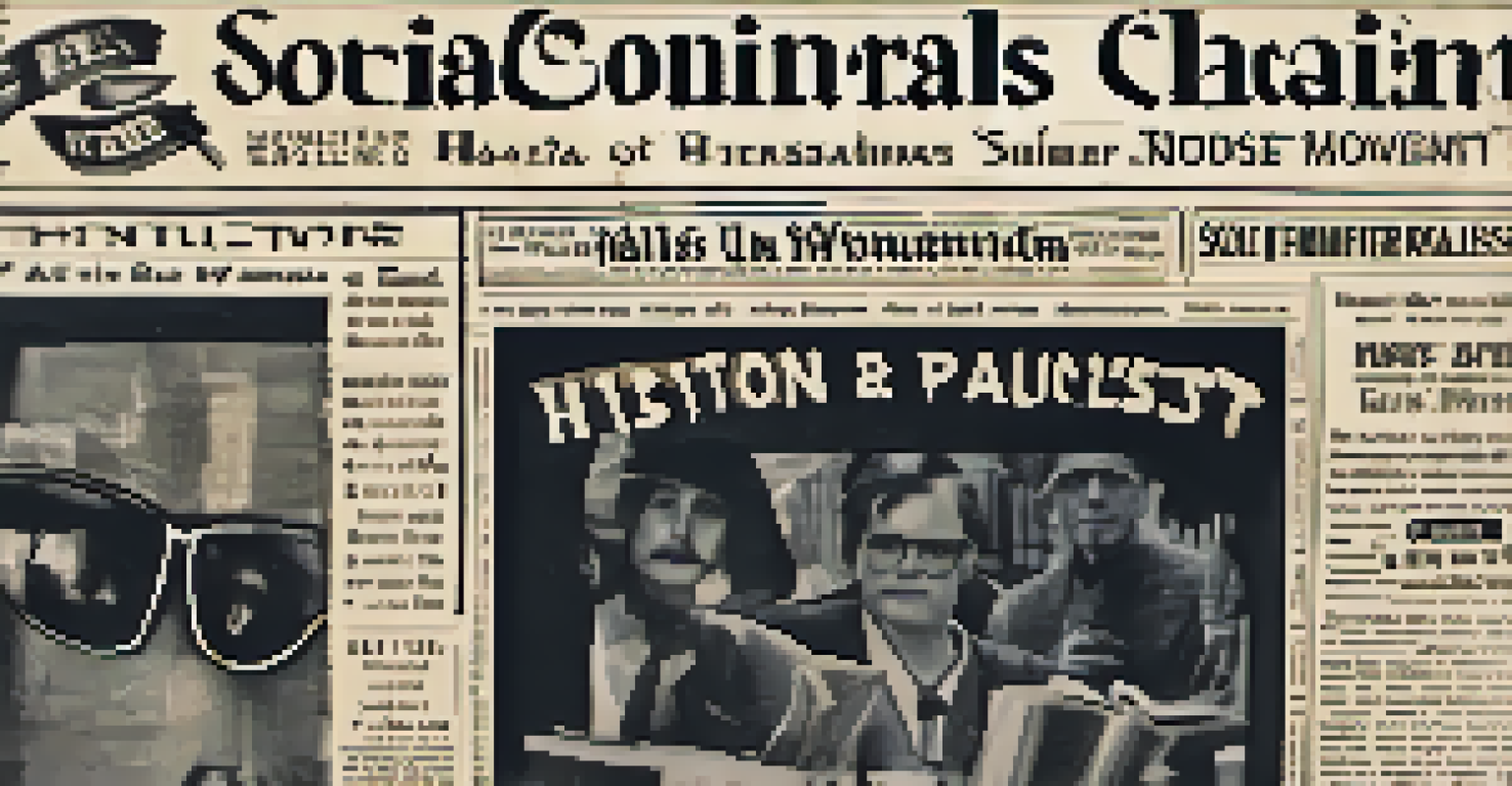 A close-up view of a historical newspaper page with detailed fonts and ads.