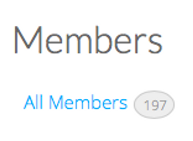 197 registered members of BOSH run's new website.