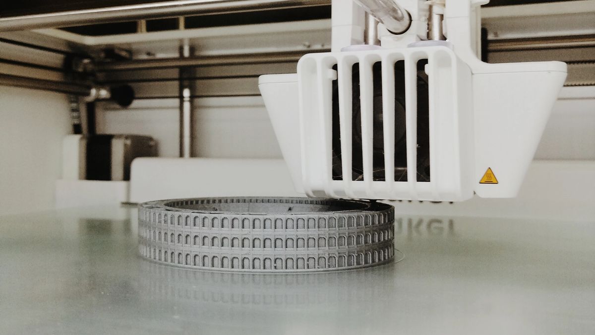 3D printer in action