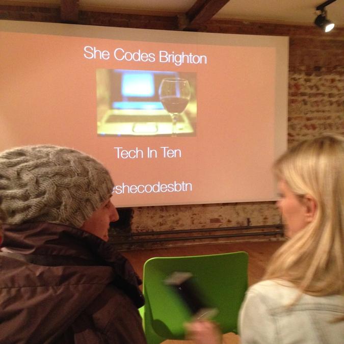 She Codes Brighton Tech in Ten meetup