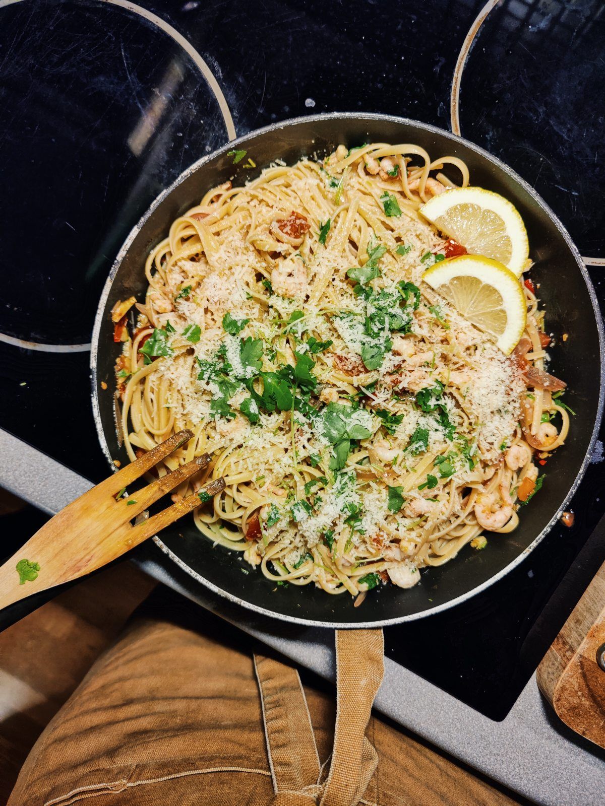 Katkarapupasta