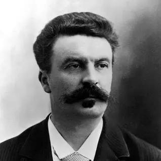 Retrato de Guy de Maupassant