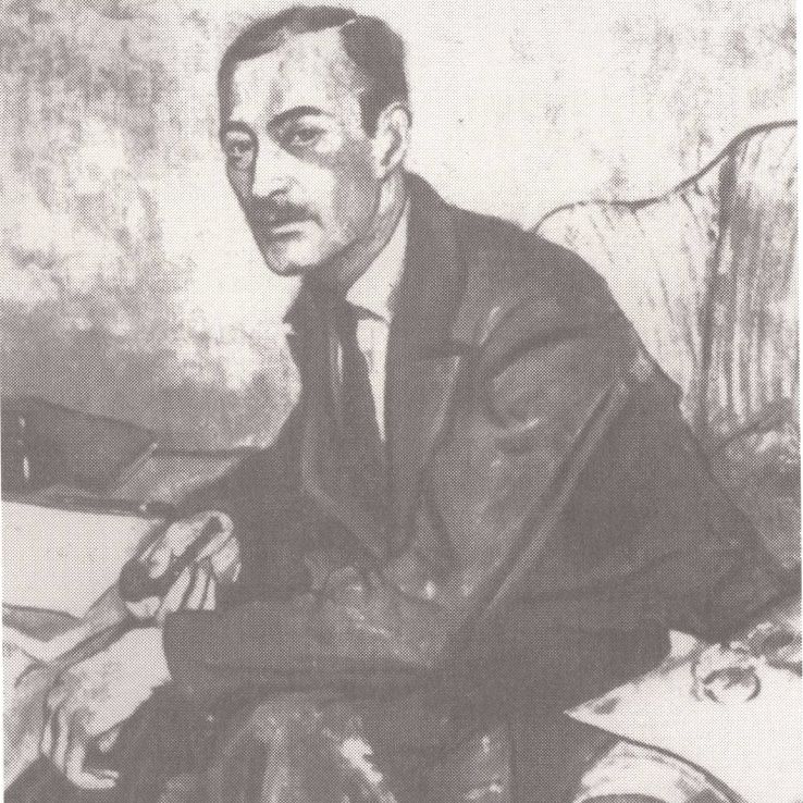 Retrato de Nugent Barker