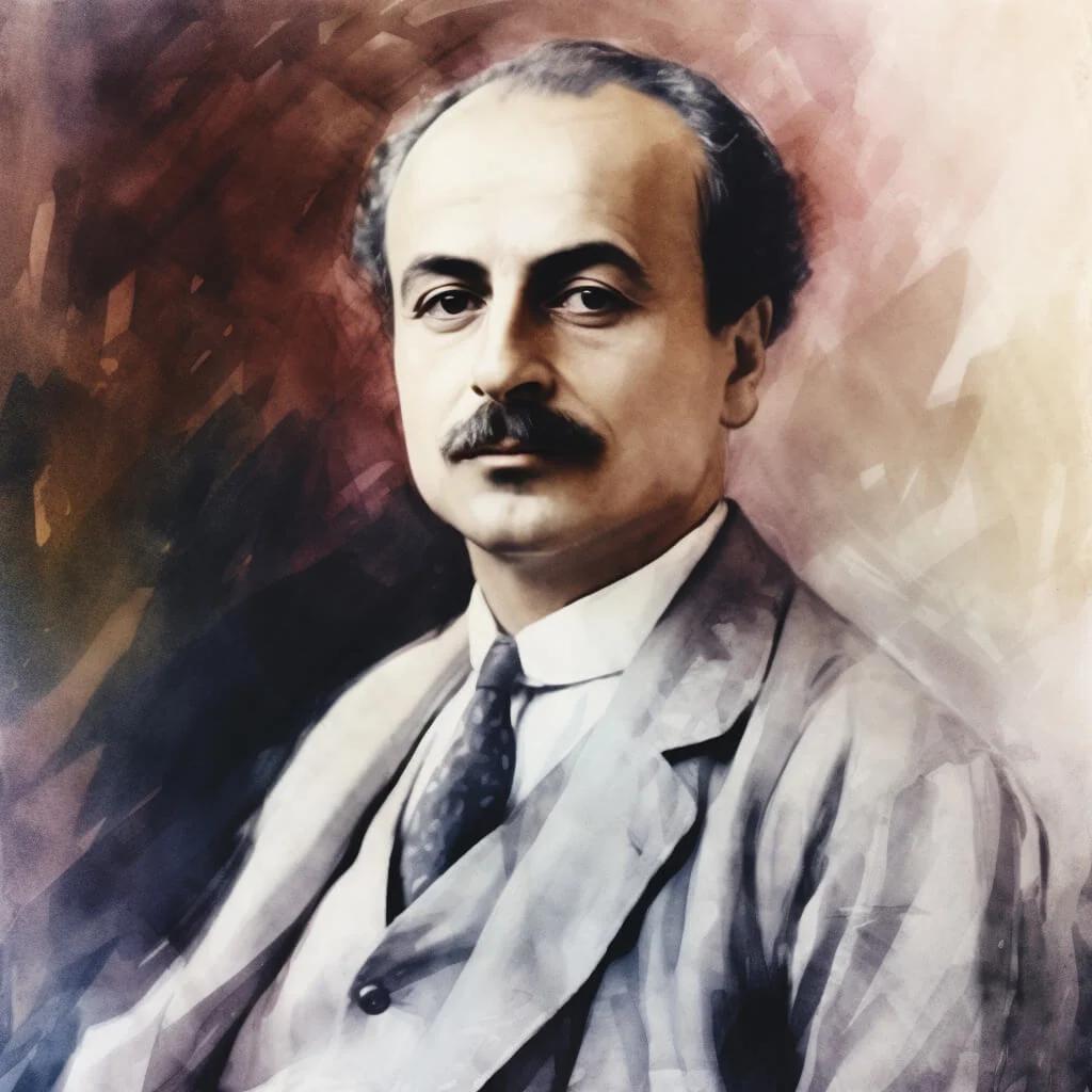Retrato de Khalil Gibrán