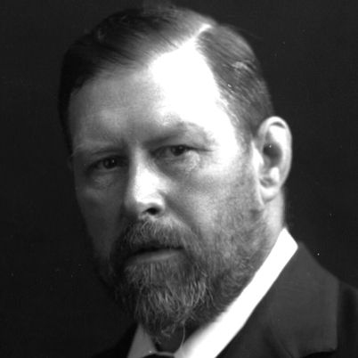 Retrato de Bram Stoker