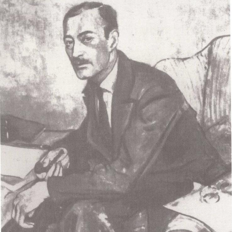 Retrato de Nugent Barker