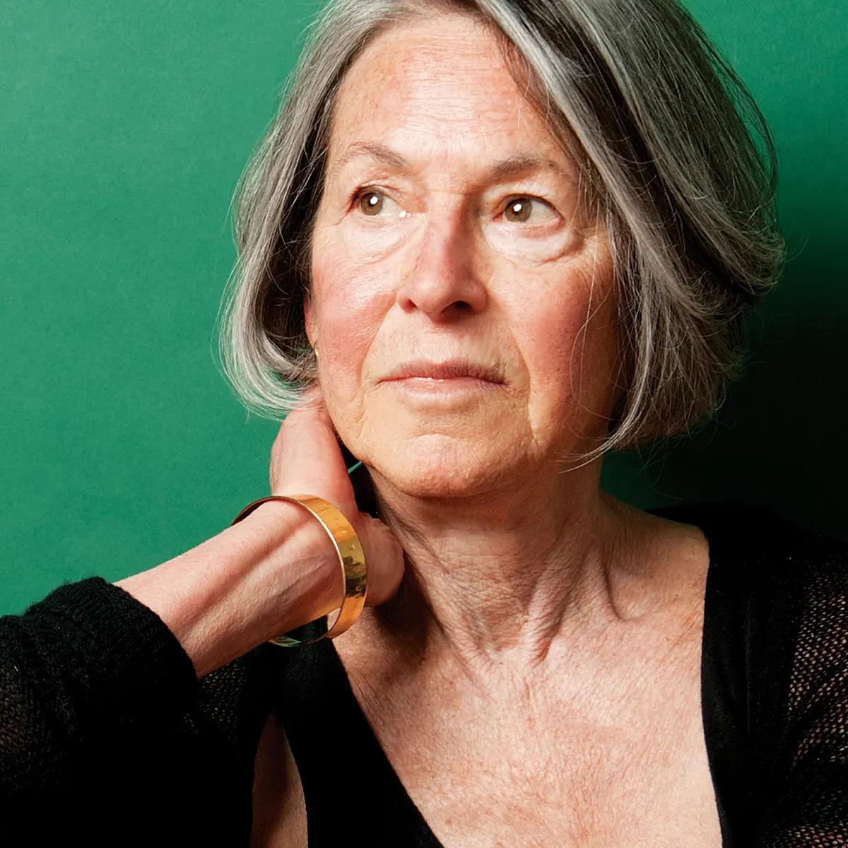 Retrato de Louise Glück