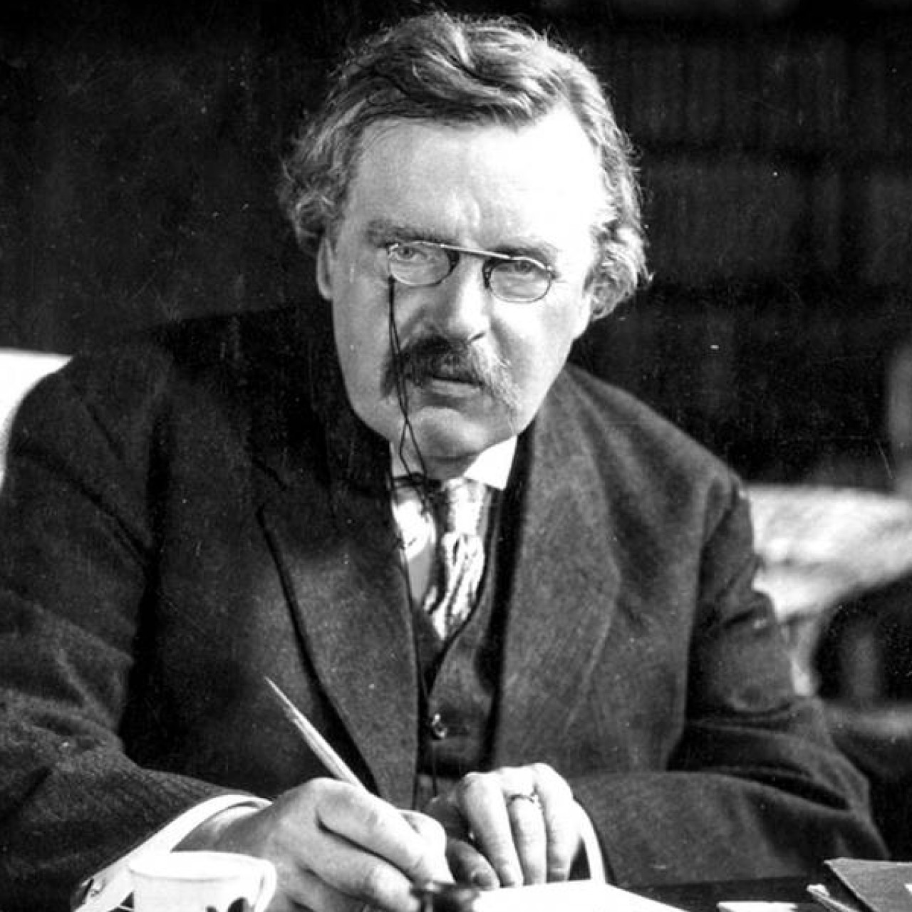 Retrato de G. K. Chesterton