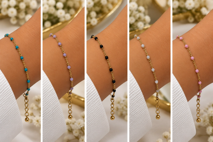 Pulseiras coloridas 