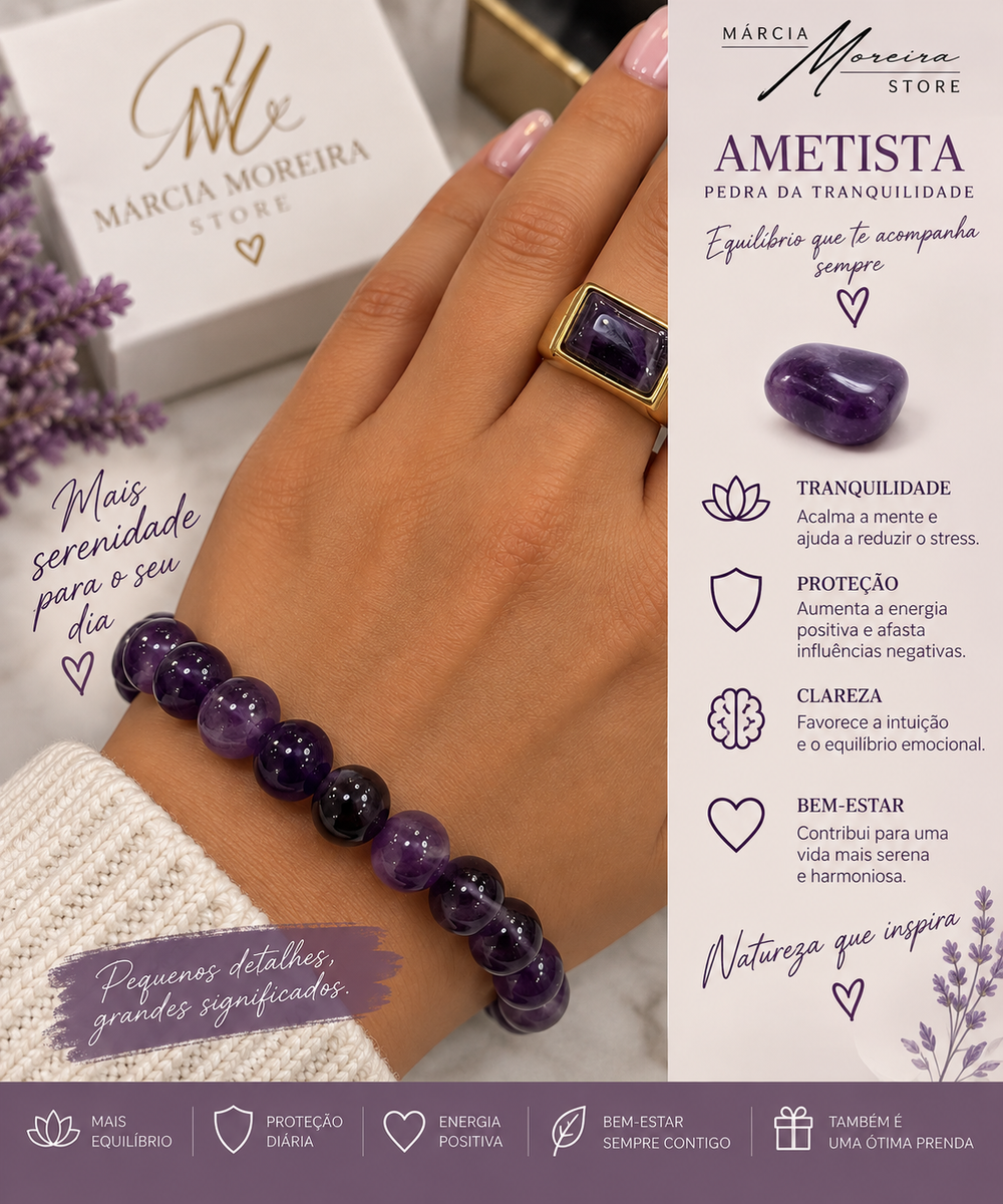 Pulseira Amestista