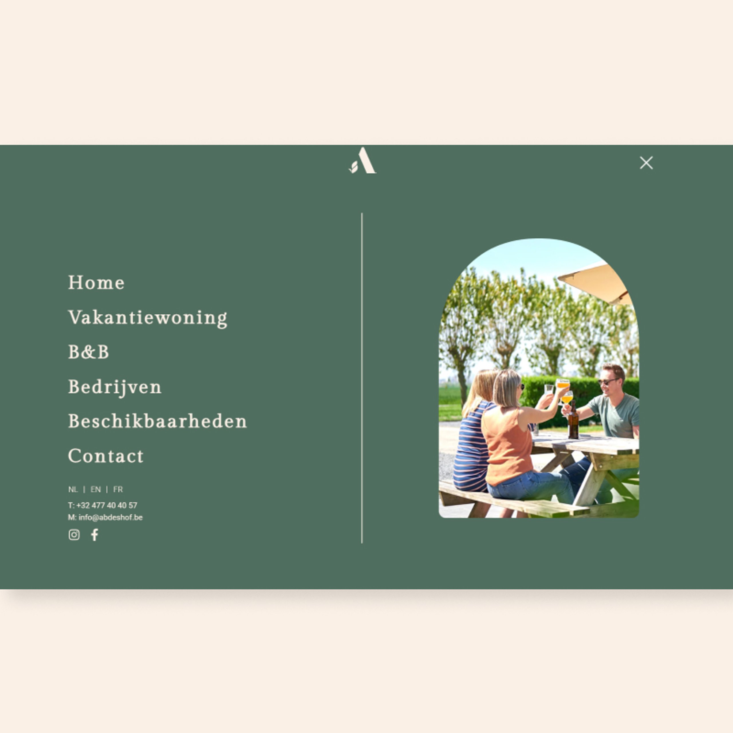 Overzichtelijk menu