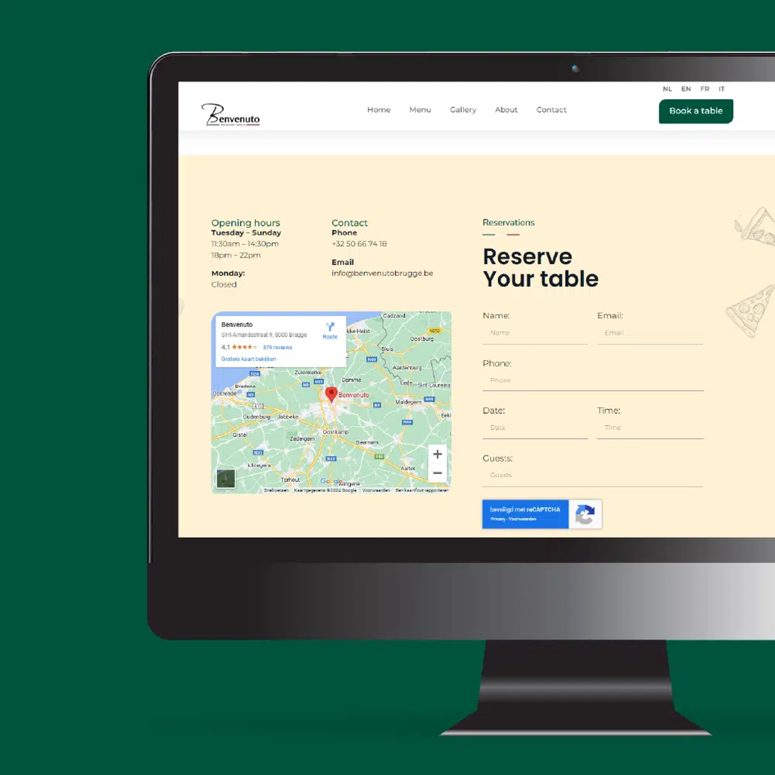 Online reservatiemodule