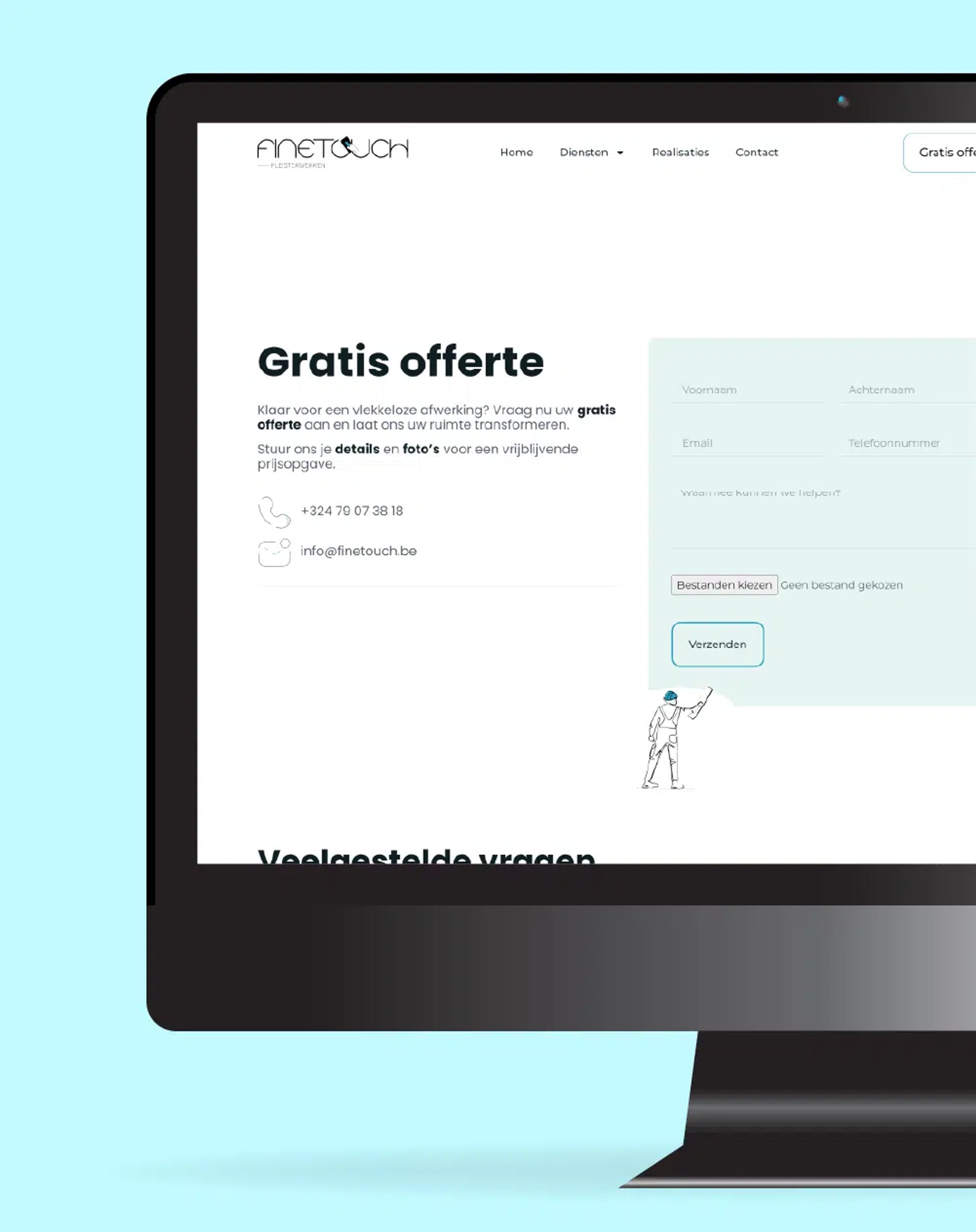 Supersnel online je offerte aanvragen.