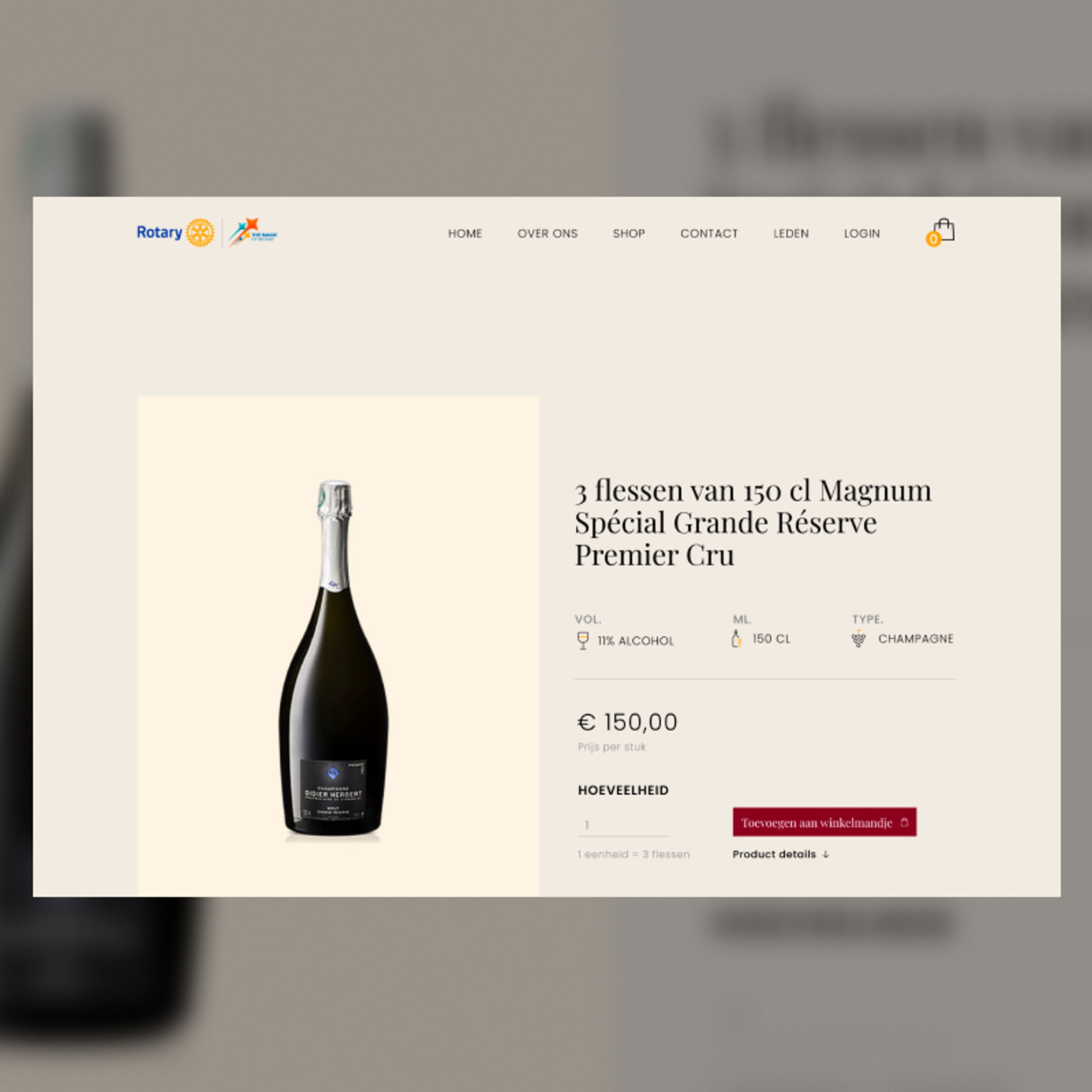 Rotary Roeselare Mercurius: productpagina met prijs en aantal