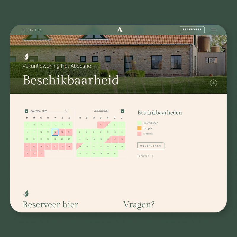 Beschikbaarheid bekijken