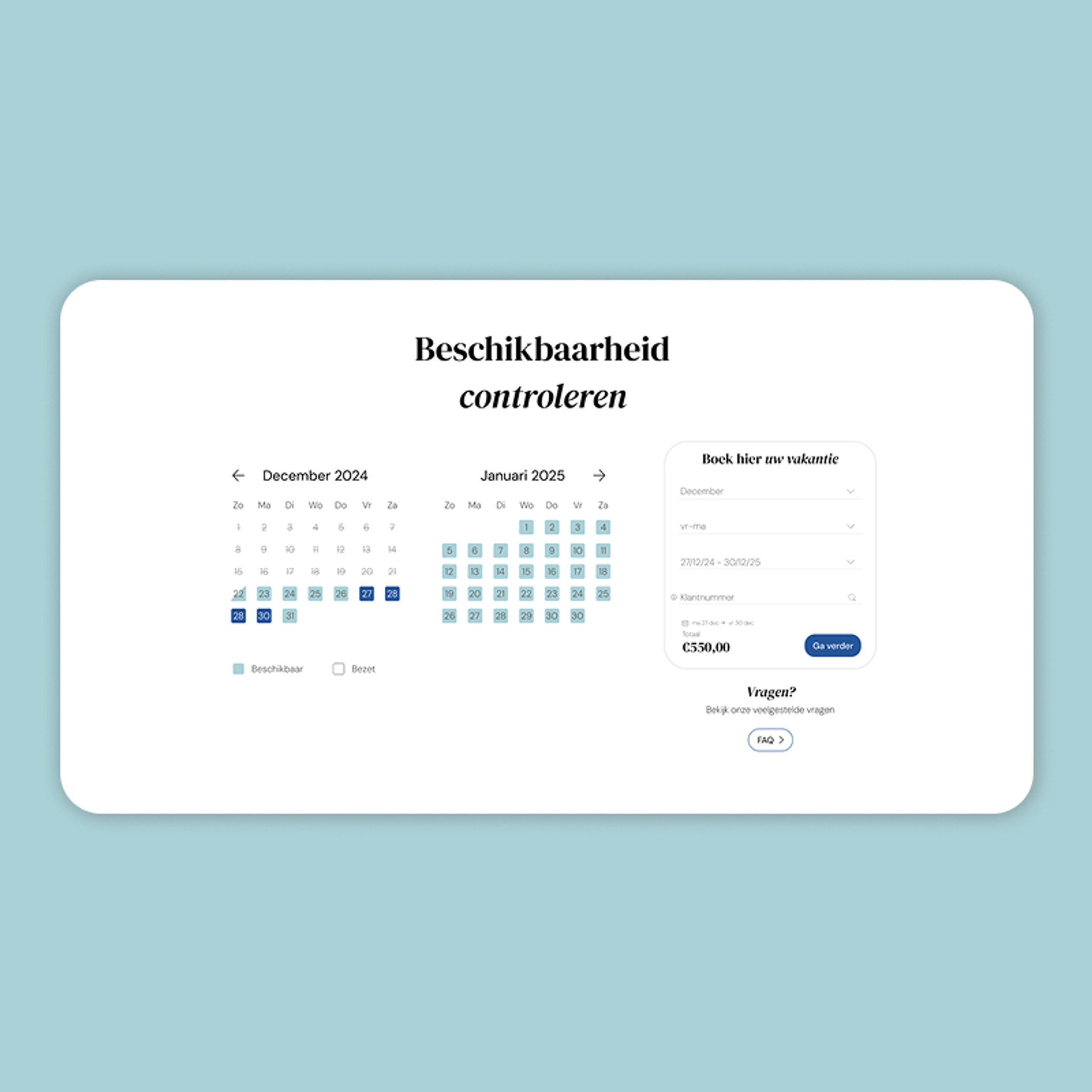 Overzichtelijke detailpagina