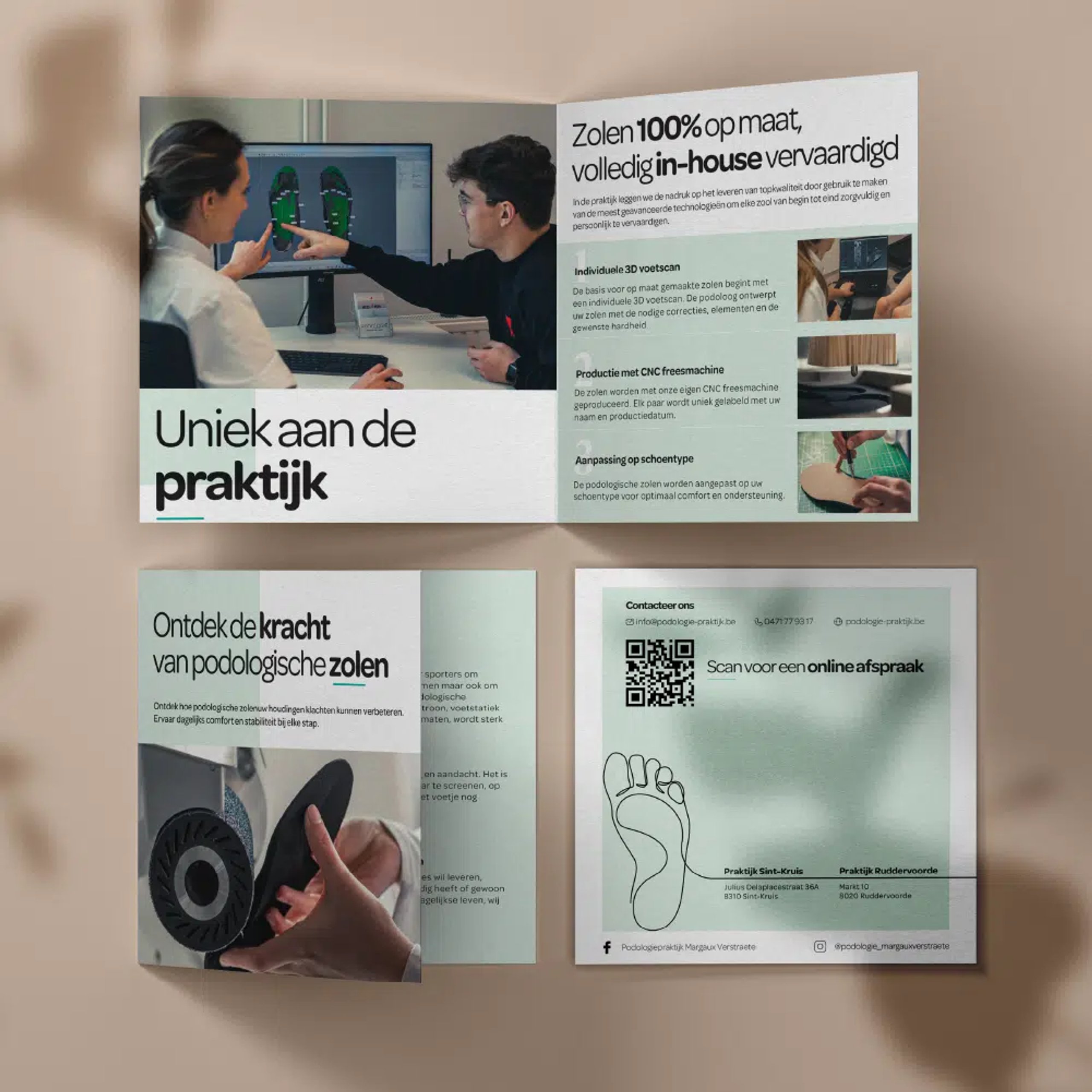 visueel aantrekkelijk en informatief infoboekje