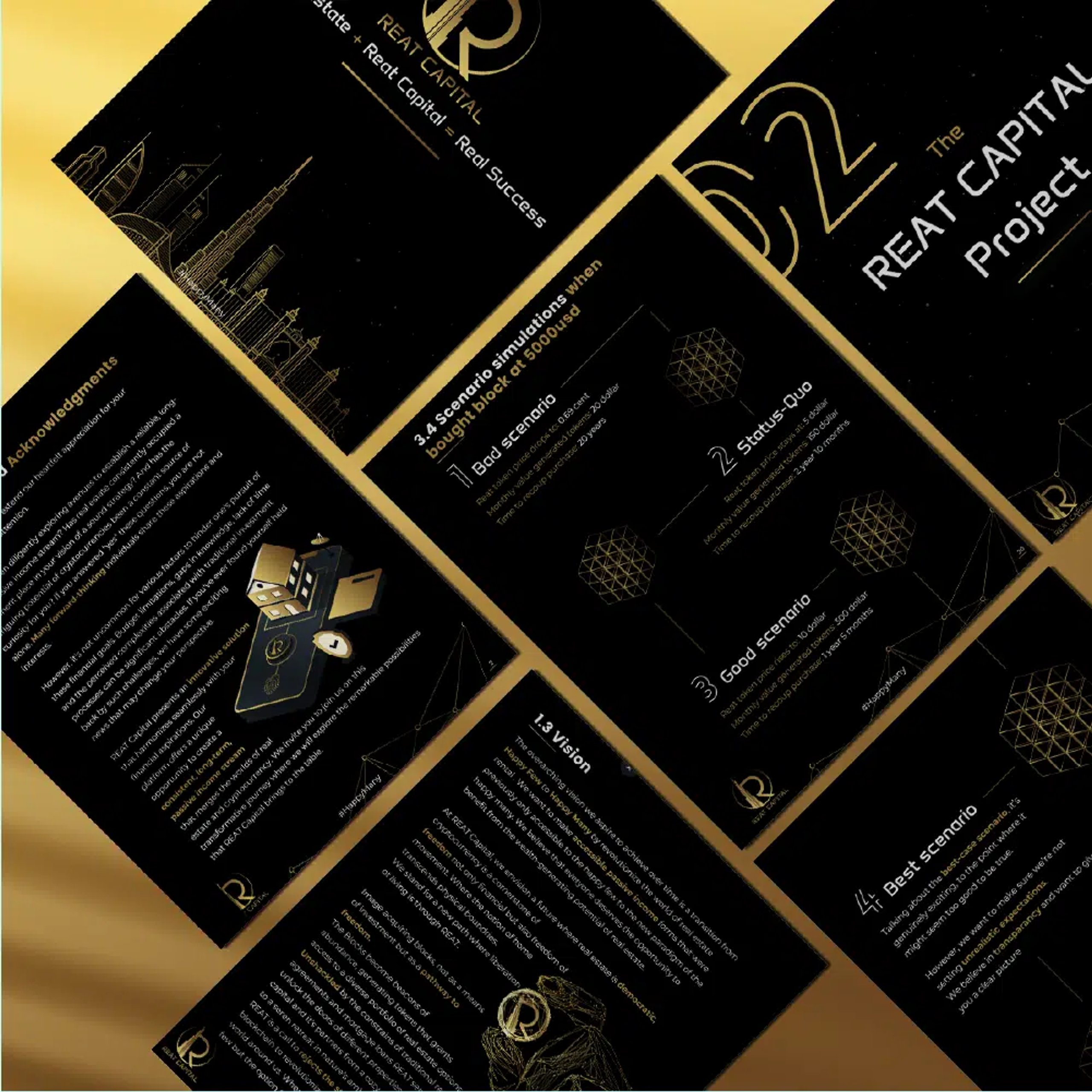 Reat Capital: Een visueel aantrekkelijke en informatieve whitepaper van 45 pagina’s,
