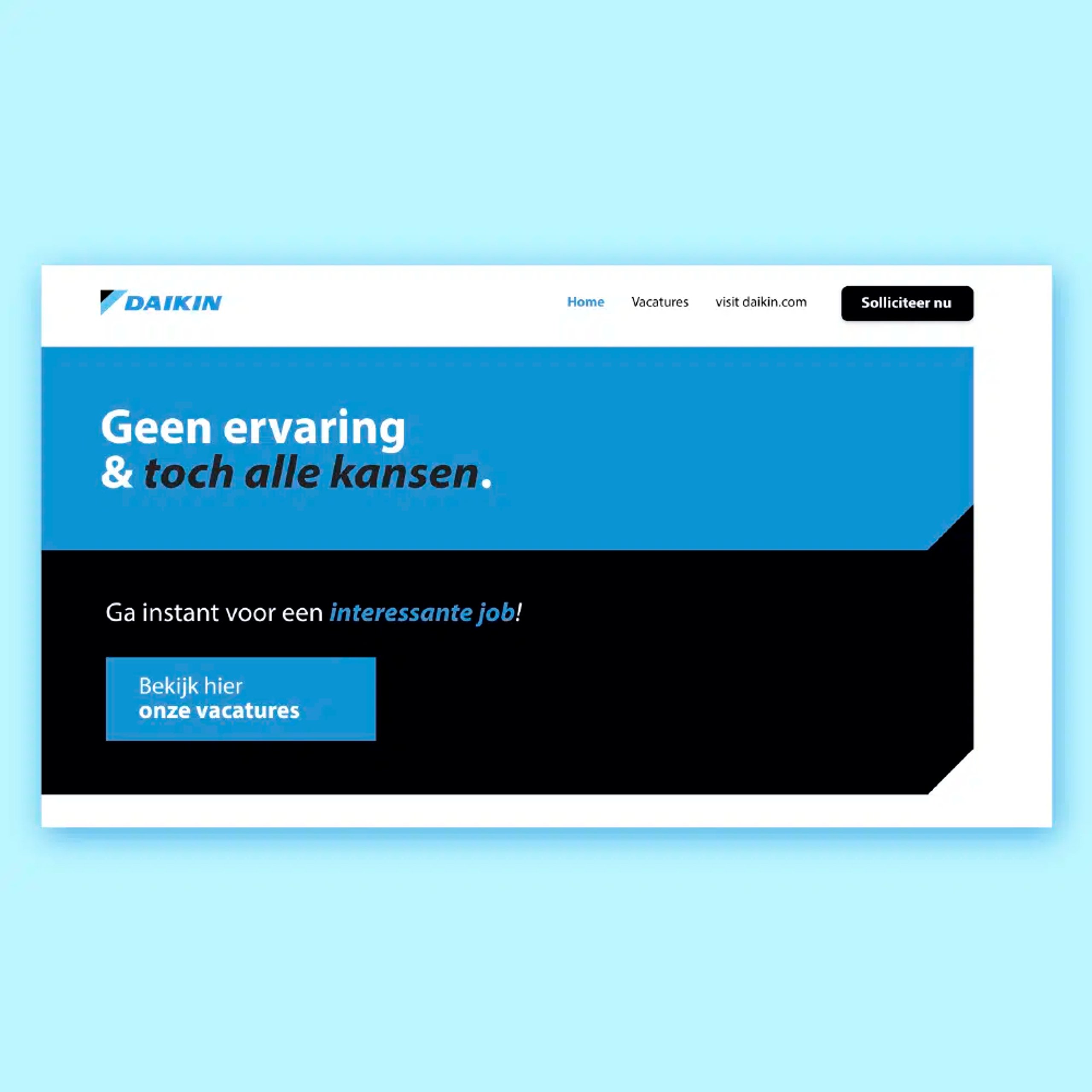 Daikin's huisstijl