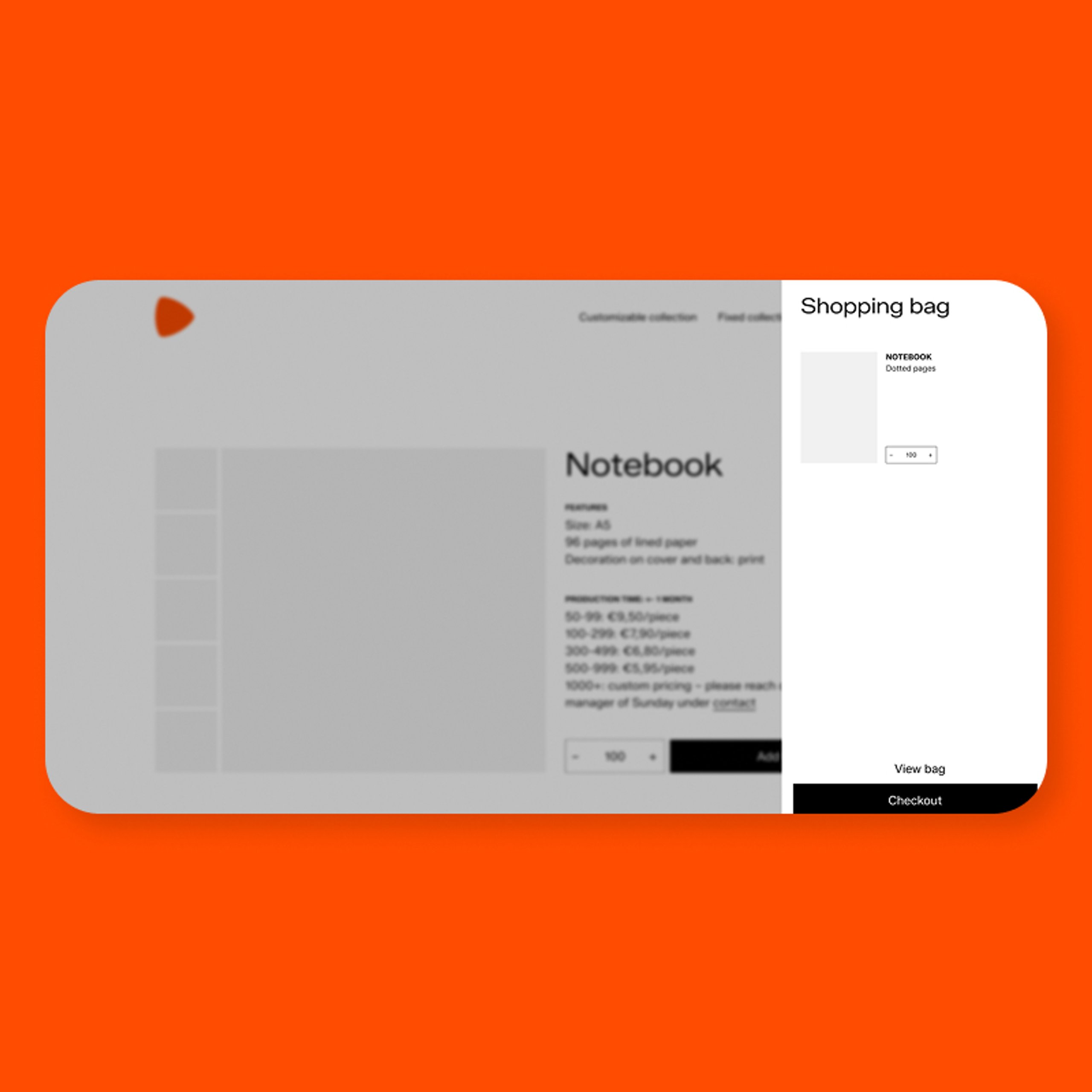 eenvoudige checkoutmodule
