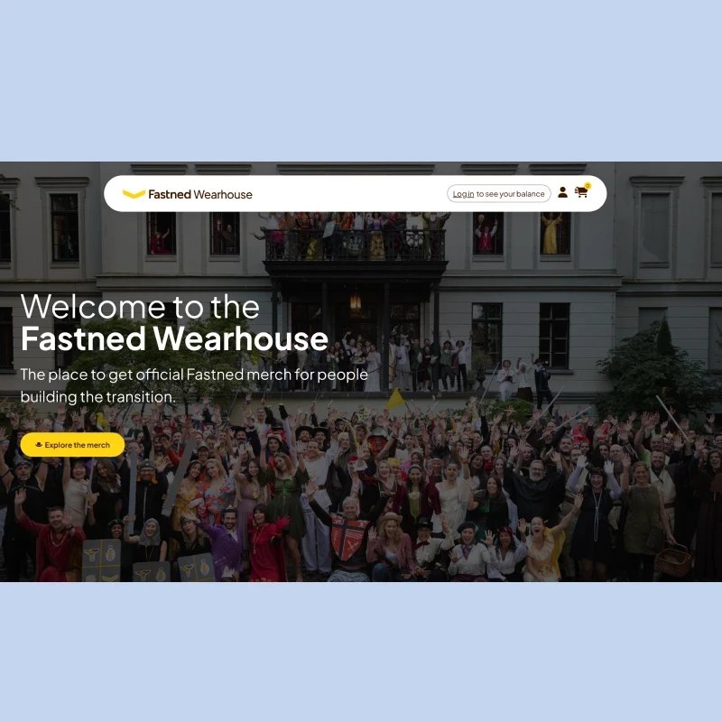 Fastned Wearhouse: Een energieke hero die de teamcultuur van Fastned onmiddellijk voelbaa