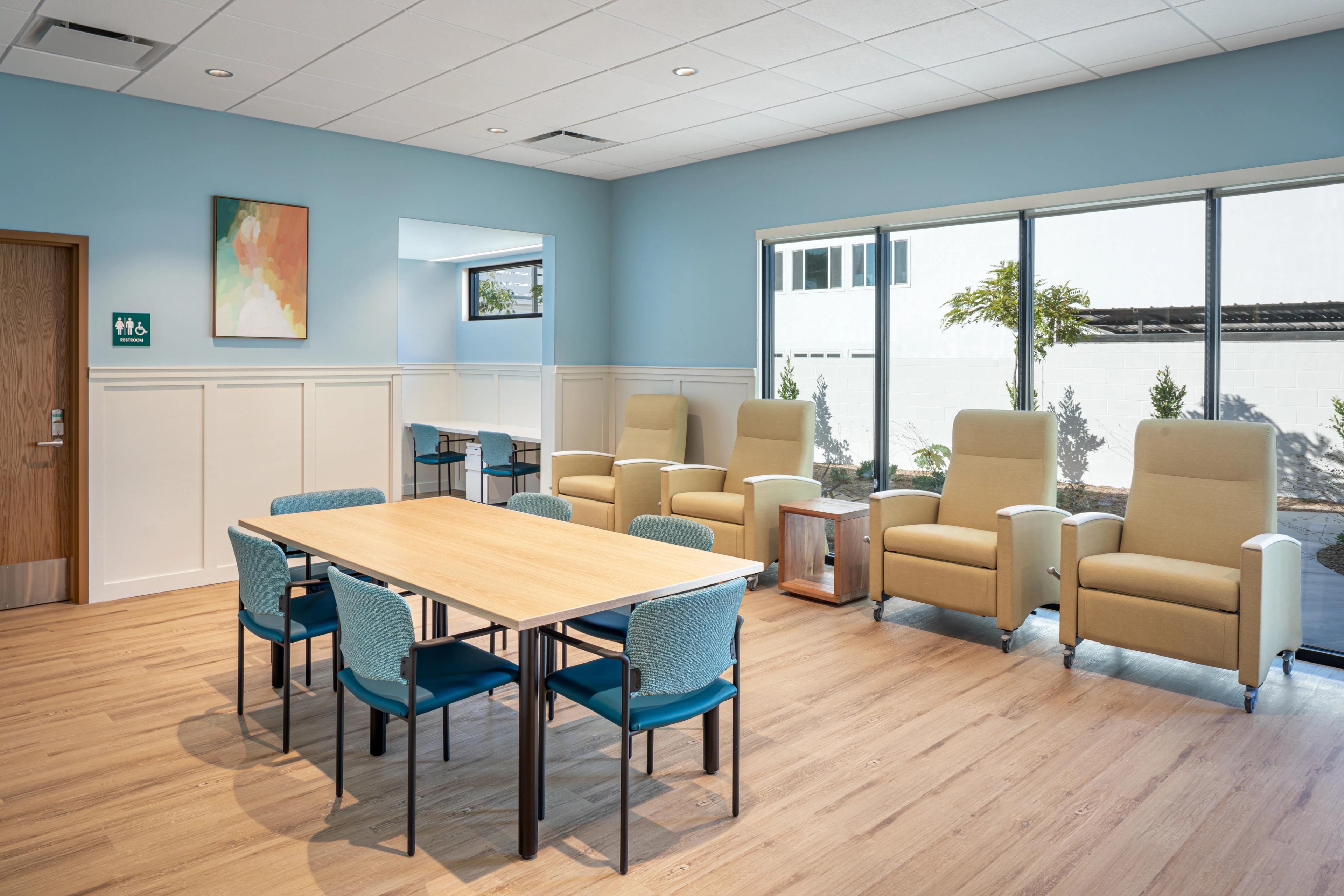 Quiet room at Habitat Health PACE with Kaiser Permanente, day center where seniors can relax