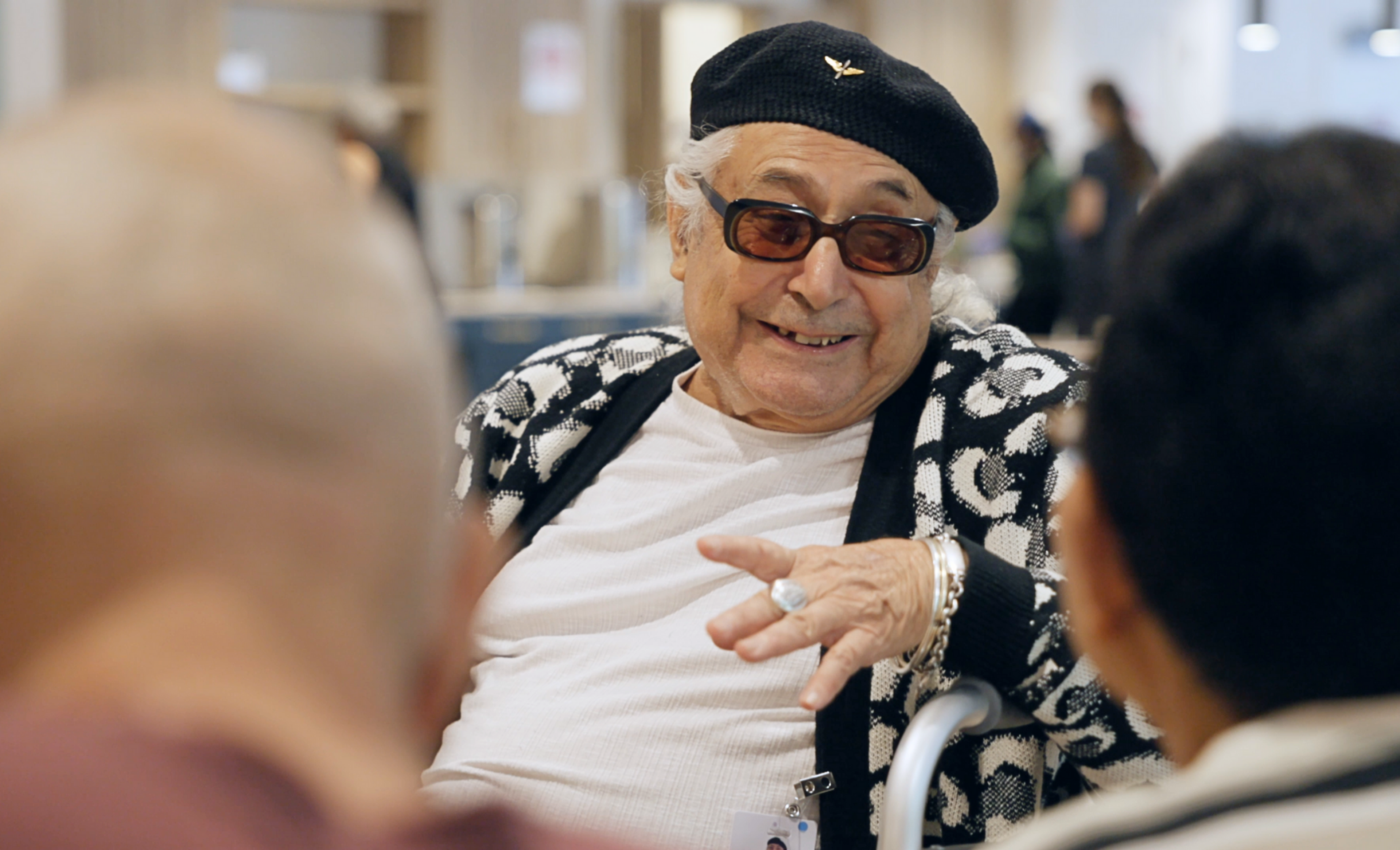 Habitat Health Participant Enjoying Meal with Friends