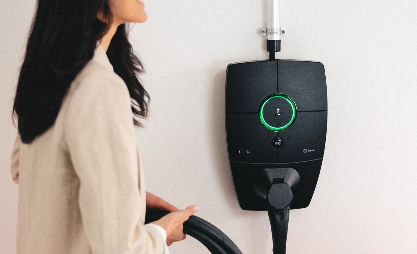 Bilde av en zaptec lader