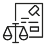 Law firm matter management icon