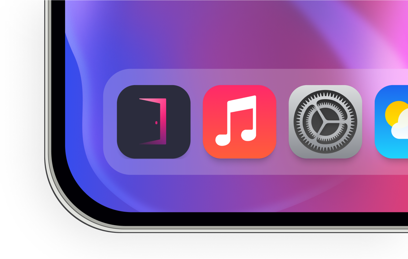 morty app mock up on phone