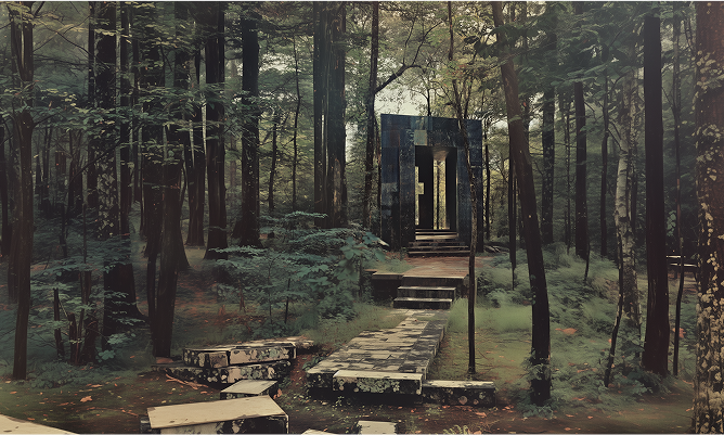 tempyl in the forest