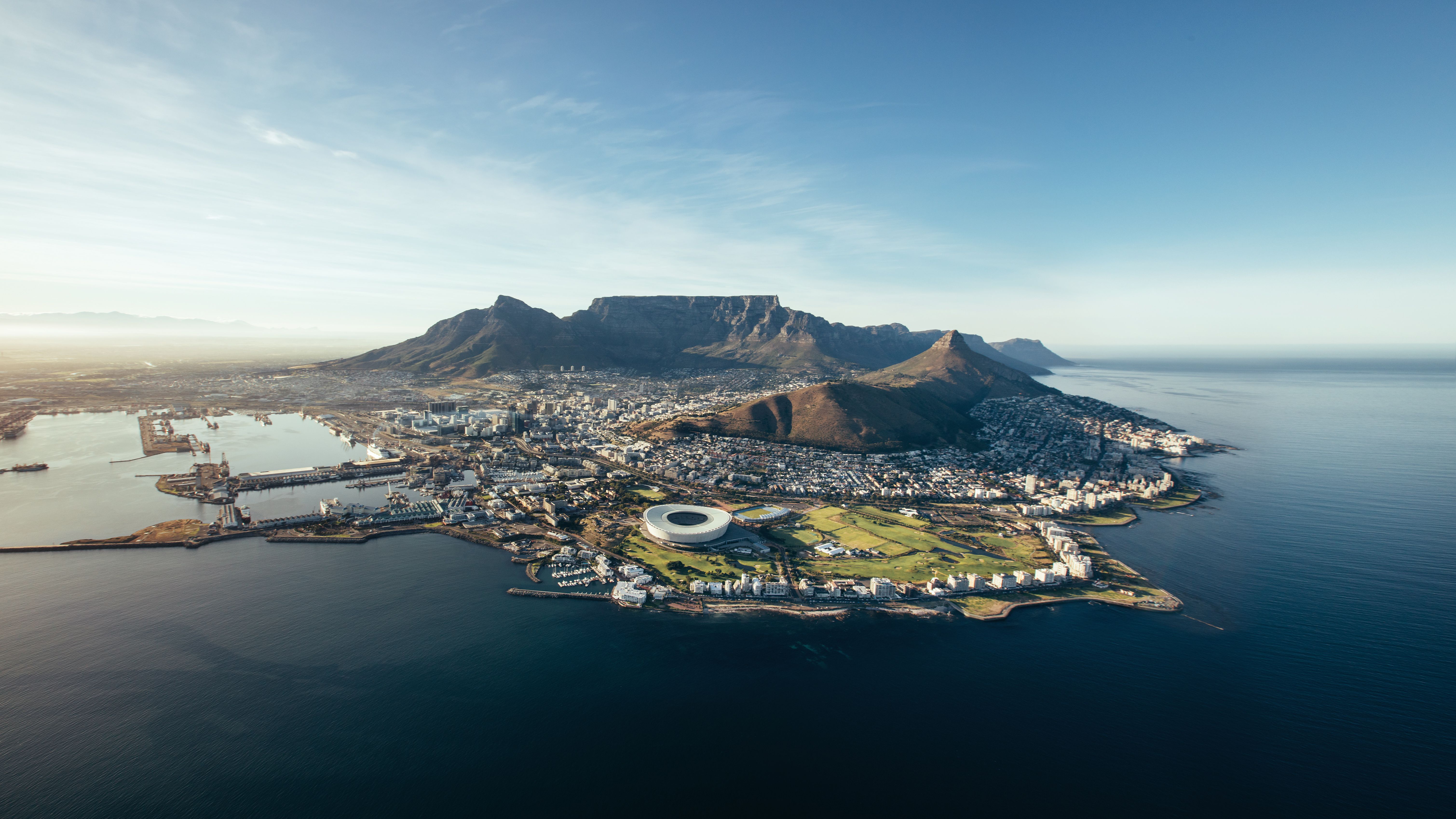 Cape Town - Table Mountain cable car experience · Robben Island historical tours · V&A Waterfront shopping and dining