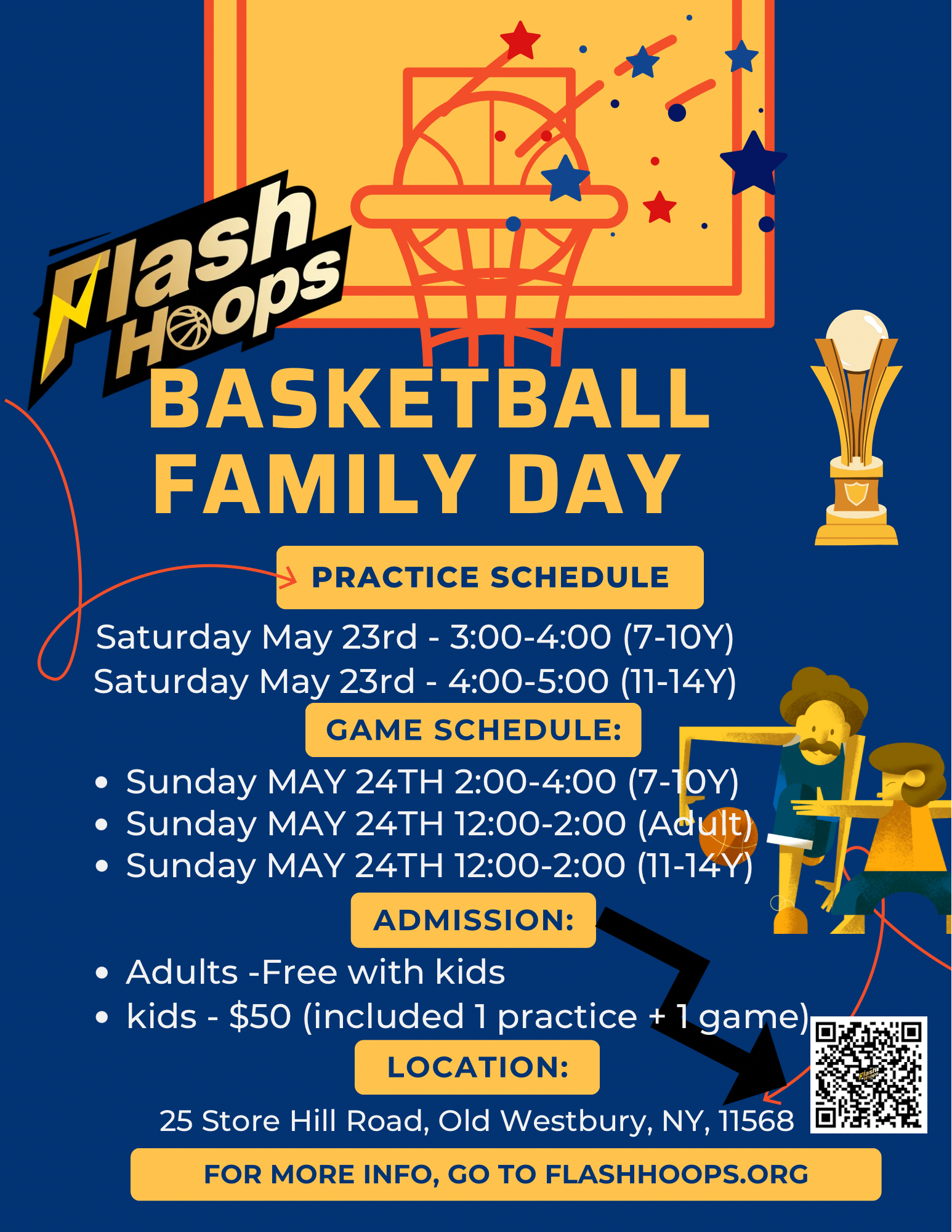 FlashHoops Basketball Family Day Registration