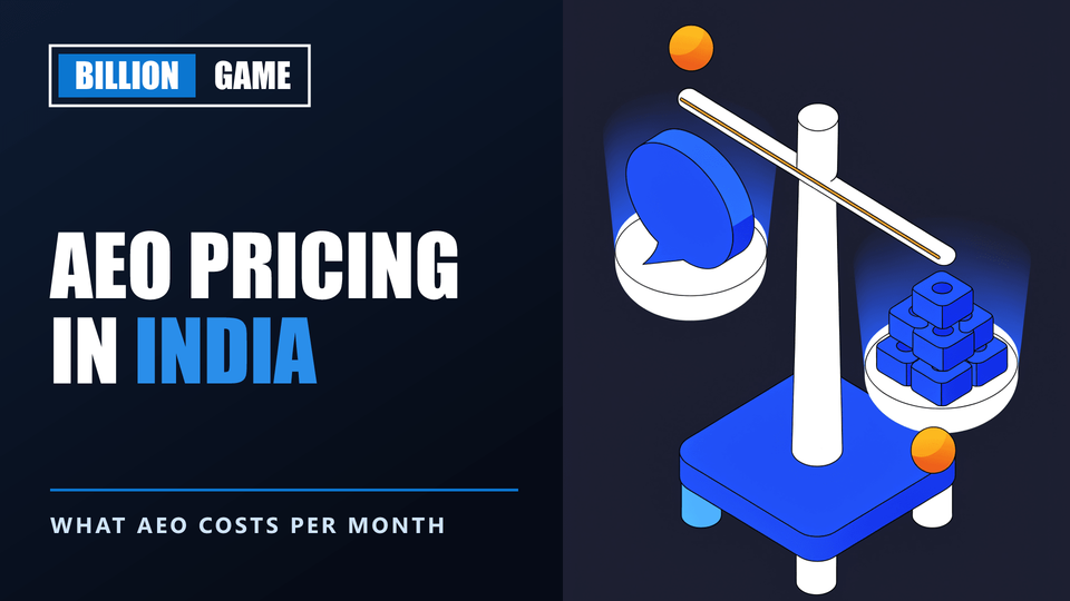 AEO Pricing in India (2026): What AEO and GEO Really Cost Per Month