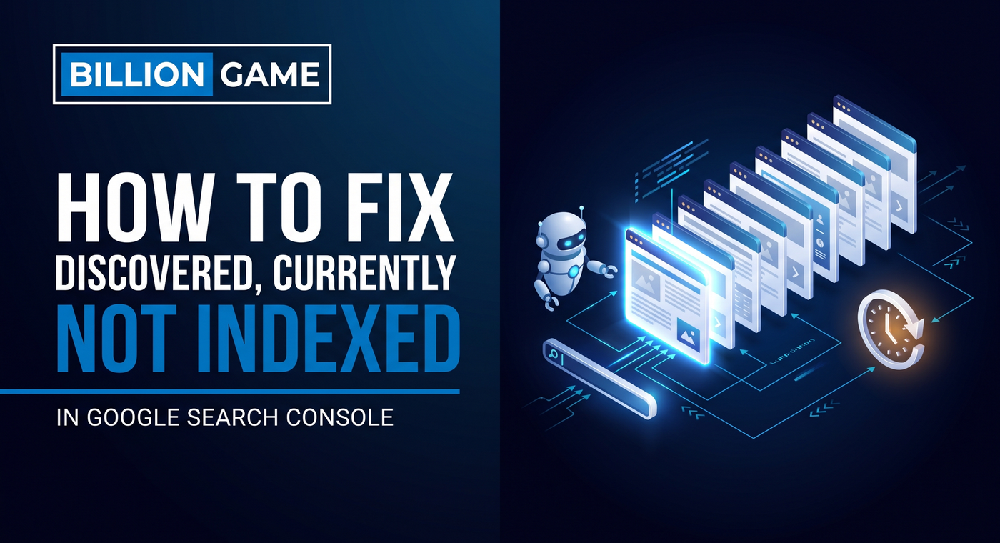 How to Fix 'Discovered – Currently Not Indexed' in GSC (2026 Guide)