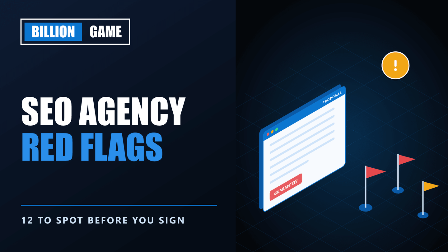 12 SEO Agency Red Flags to Spot Before You Sign