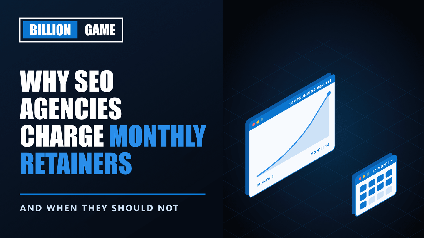 Why SEO Agencies Charge Monthly Retainers (and When They Should Not)