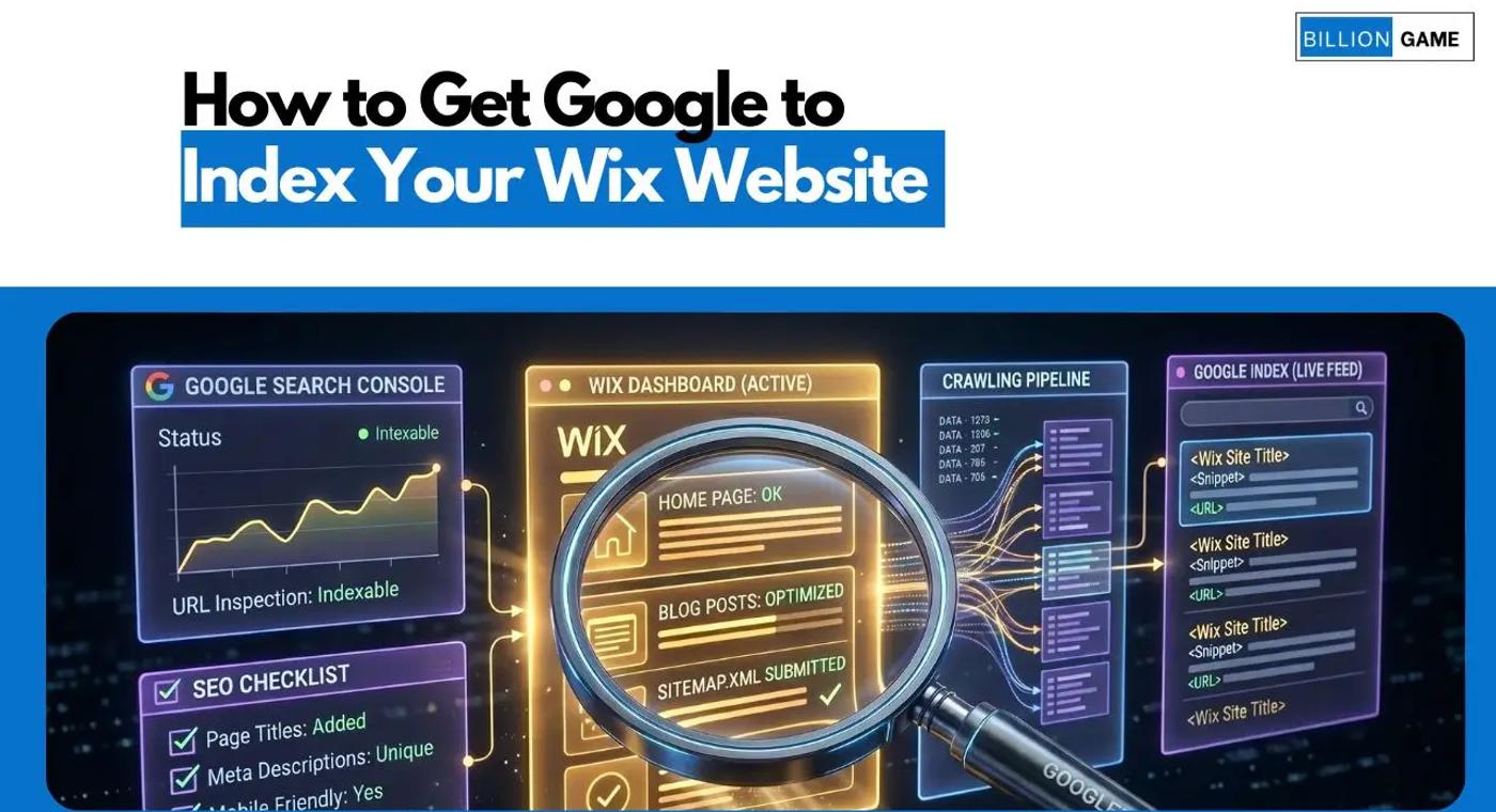 How to Get Google to Index Your Wix Website (2026 Guide)