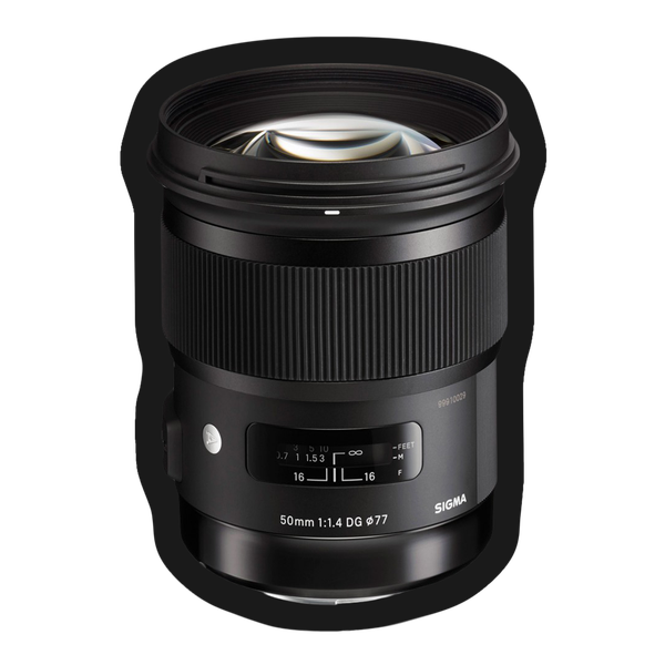 Sigma Art 50mm 1.4 - €25 per day
