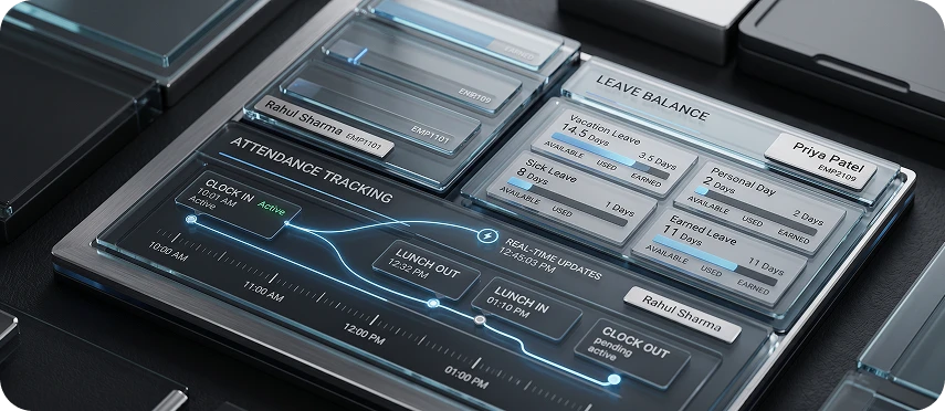 Real-Time Balance & Attendance Tracking