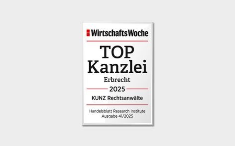 TOP Kanzlei 2025 im Erbrecht