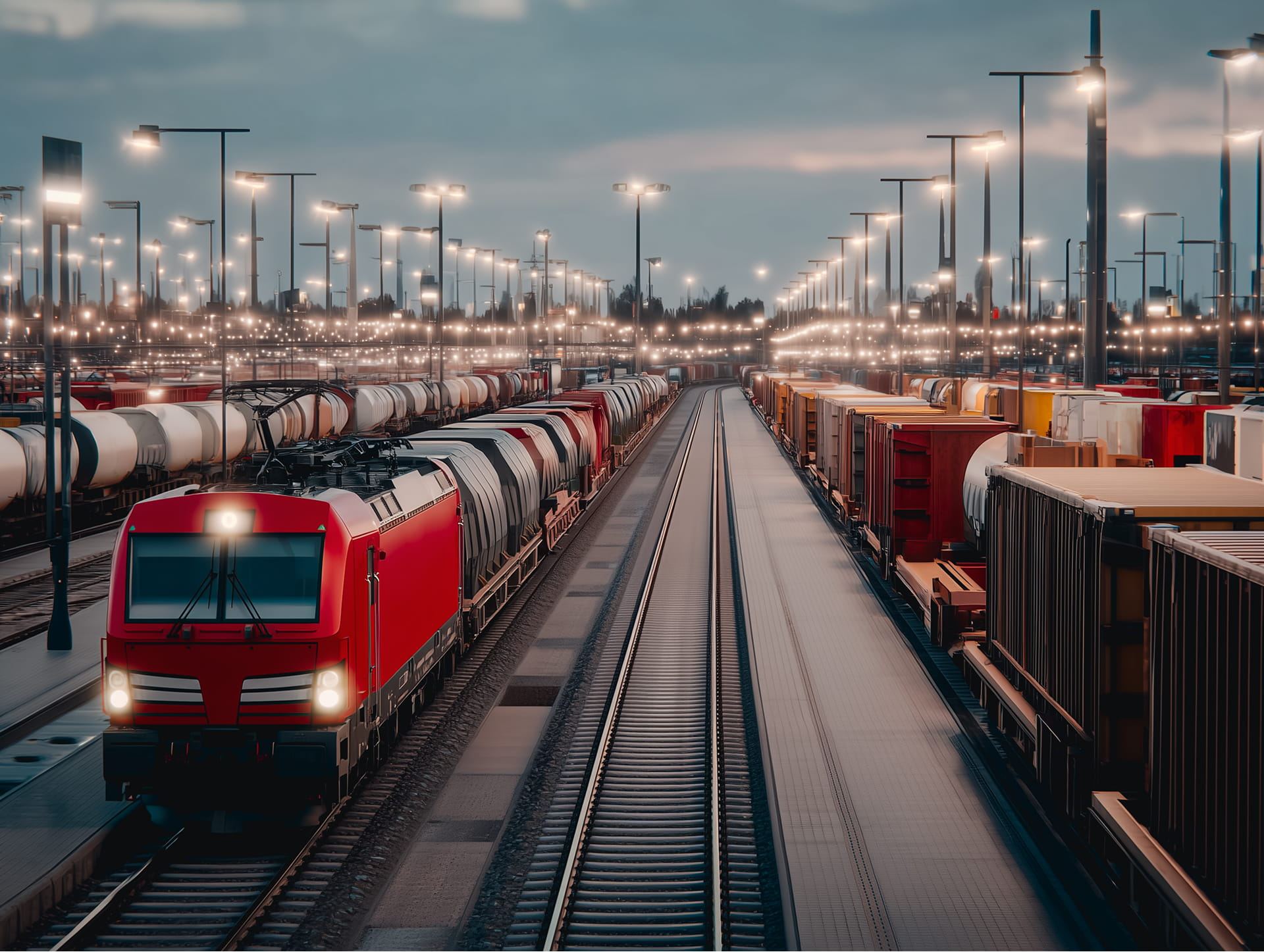 Eisenbahn und Schiene